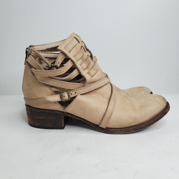 Freebird by Steven Shoes - Freebird wrap ankle short boots